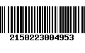 Código de Barras 2150223004953