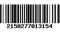 Código de Barras 2150277013154