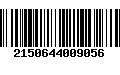 Código de Barras 2150644009056