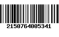 Código de Barras 2150764005341
