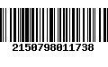 Código de Barras 2150798011738