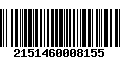 Código de Barras 2151460008155