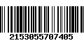 Código de Barras 2153055707405