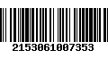 Código de Barras 2153061007353