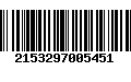Código de Barras 2153297005451