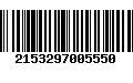 Código de Barras 2153297005550