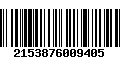 Código de Barras 2153876009405