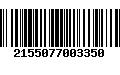 Código de Barras 2155077003350