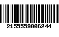 Código de Barras 2155559006244