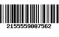 Código de Barras 2155559007562