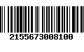 Código de Barras 2155673008100