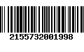 Código de Barras 2155732001998