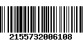 Código de Barras 2155732006108