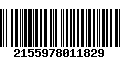 Código de Barras 2155978011829