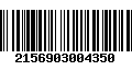 Código de Barras 2156903004350