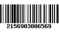 Código de Barras 2156903006569