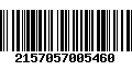 Código de Barras 2157057005460