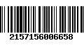 Código de Barras 2157156006658