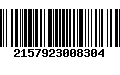 Código de Barras 2157923008304