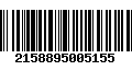 Código de Barras 2158895005155