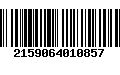 Código de Barras 2159064010857