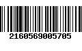 Código de Barras 2160569005705