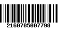 Código de Barras 2160785007798