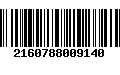 Código de Barras 2160788009140