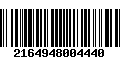 Código de Barras 2164948004440