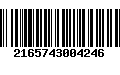 Código de Barras 2165743004246