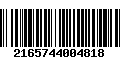 Código de Barras 2165744004818