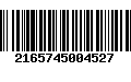 Código de Barras 2165745004527