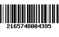 Código de Barras 2165748004395