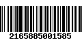 Código de Barras 2165885001585