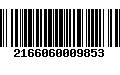 Código de Barras 2166060009853