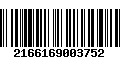 Código de Barras 2166169003752