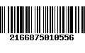 Código de Barras 2166875010556