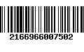 Código de Barras 2166966007502