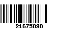 Código de Barras 21675898