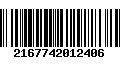 Código de Barras 2167742012406