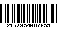 Código de Barras 2167954007955