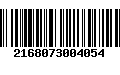 Código de Barras 2168073004054