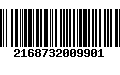 Código de Barras 2168732009901