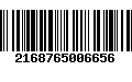 Código de Barras 2168765006656