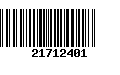 Código de Barras 21712401