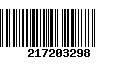 Código de Barras 217203298