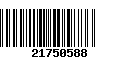 Código de Barras 21750588