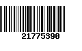 Código de Barras 21775390