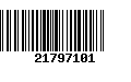 Código de Barras 21797101