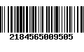 Código de Barras 2184565009505